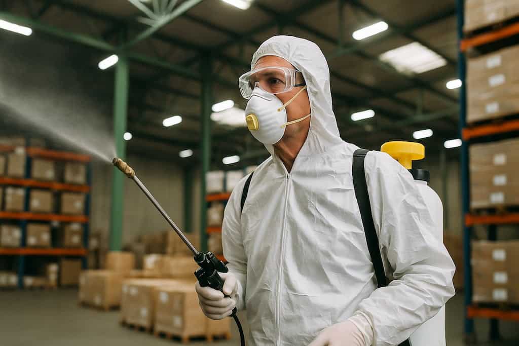 Tecnologías innovadoras en el control de plagas: Lo último en el mercado 🔬🐜 1 control-de-plagas-barcelona-tecnico-fumigando