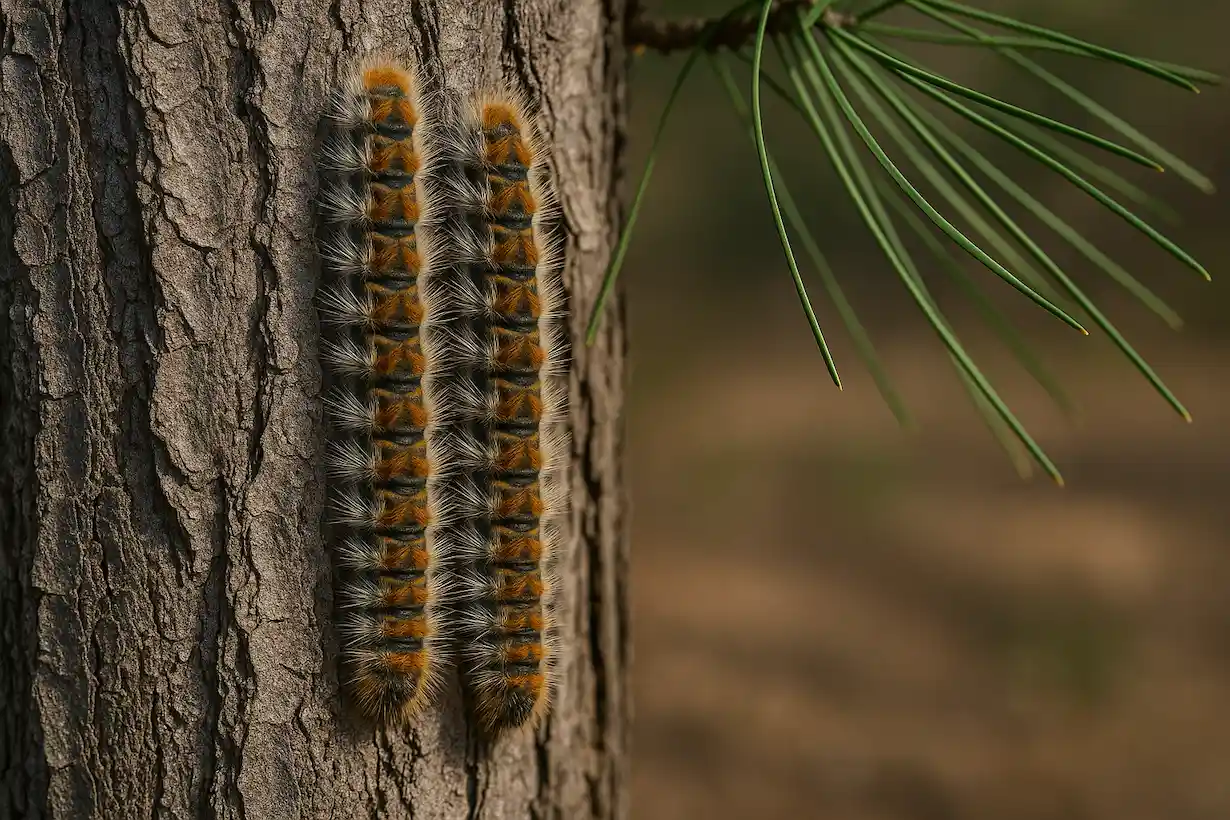 Oruga procesionaria pinos 1
