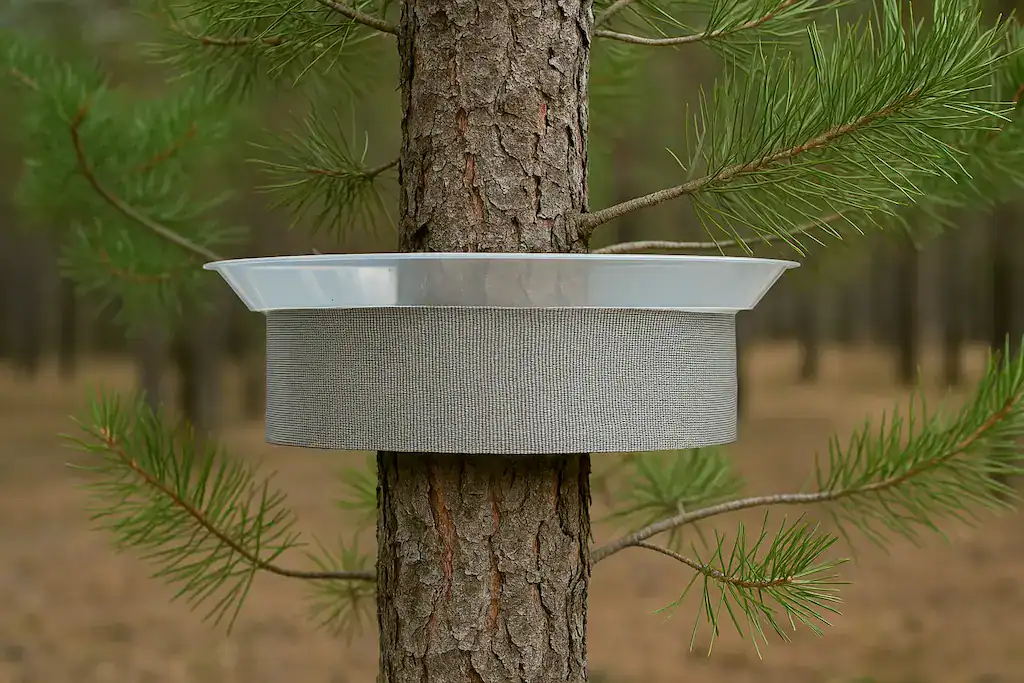 Cómo eliminar las orugas procesionaria del pino: métodos eficaces 2 eliminar-oruga-procesionaria-barcelona-anilla-antiprocesionaria-pino