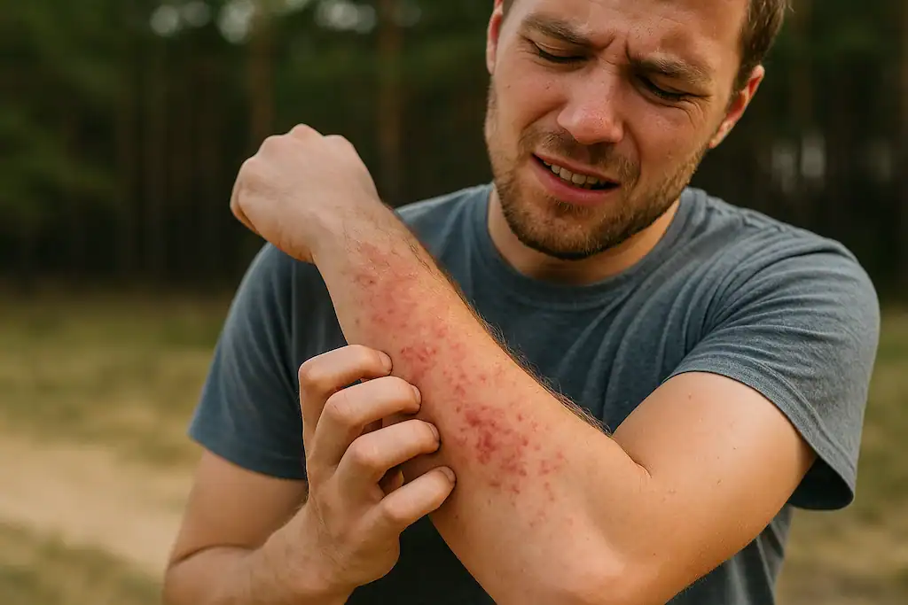 Cómo eliminar las orugas procesionaria del pino: métodos eficaces 1 eliminar-oruga-procesionaria-barcelona-erupcion-brazo