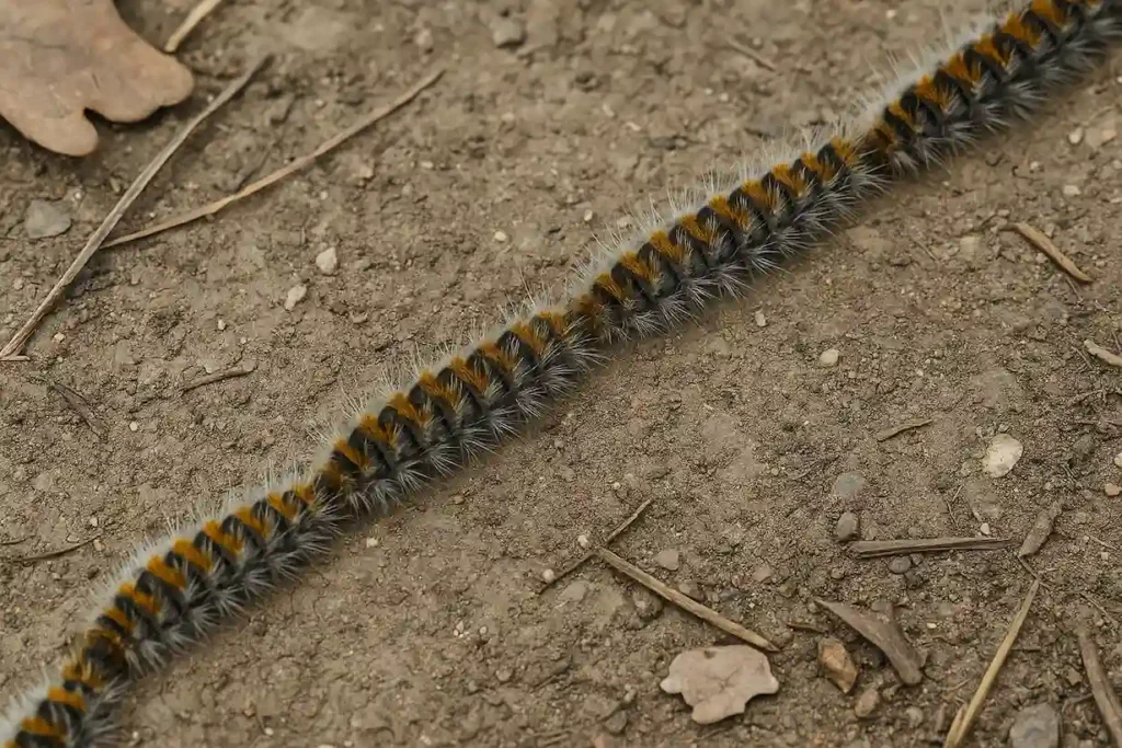 oruga-procesionaria-en-fila